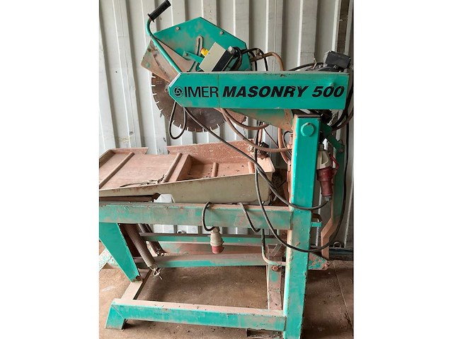 2007 imer masonnery 500 tegelzaagmachine - afbeelding 2 van  5