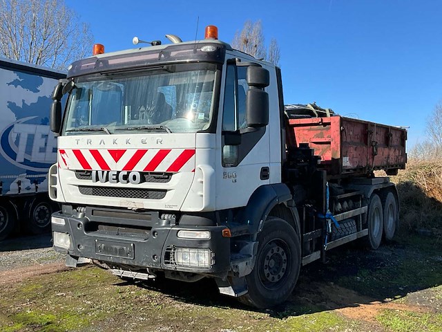 2007 iveco ad260t36 met containersysteem - afbeelding 1 van  42