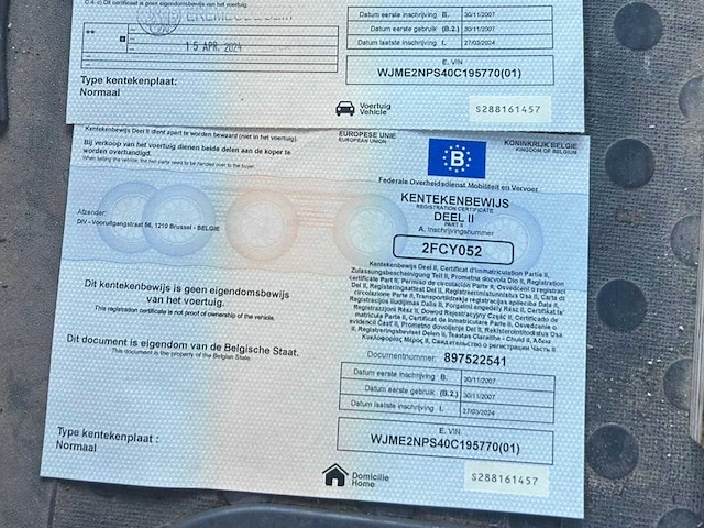 2007 iveco ad260t36 met containersysteem - afbeelding 32 van  42