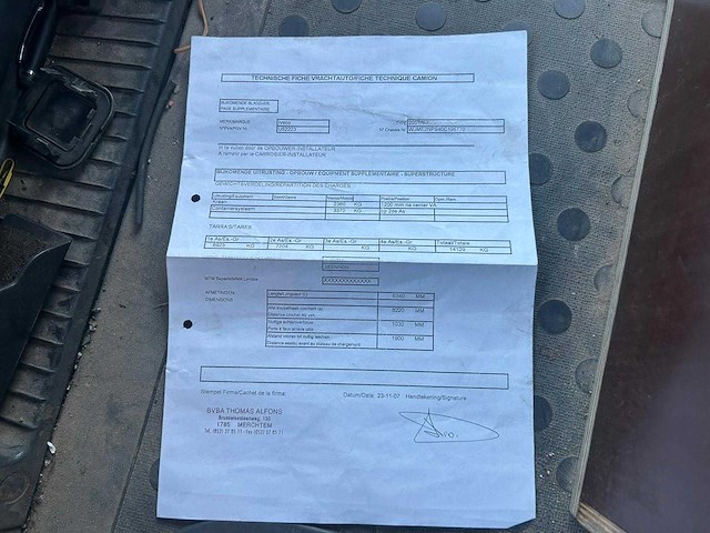 2007 iveco ad260t36 met containersysteem - afbeelding 37 van  42