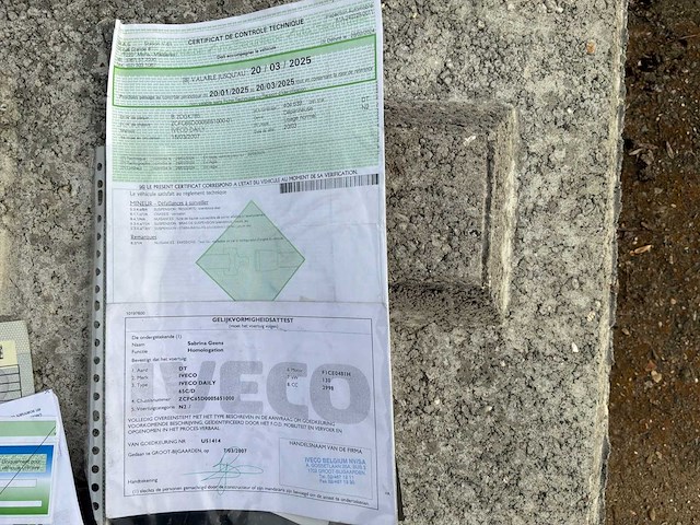 2007 iveco daily 65c18d/p takelwagen - afbeelding 3 van  4