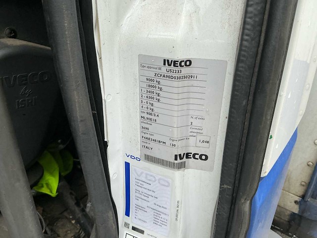 2007 iveco eurocargo vrachtwagen - afbeelding 10 van  37