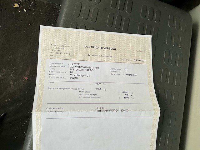 2007 iveco eurocargo vrachtwagen - afbeelding 29 van  37