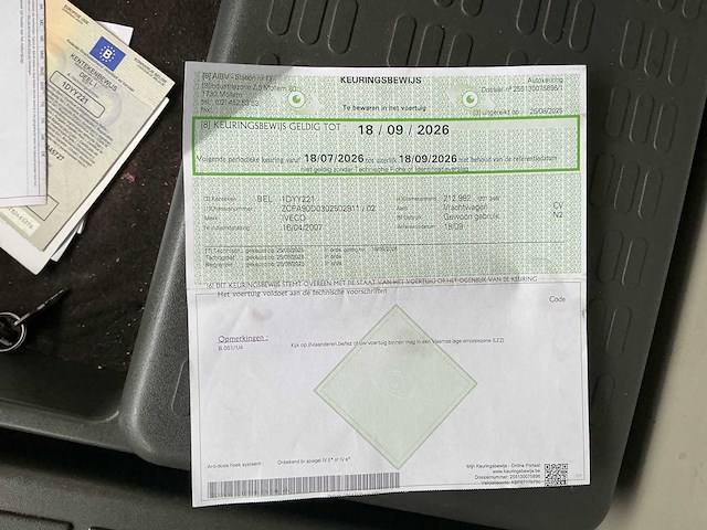 2007 iveco eurocargo vrachtwagen - afbeelding 33 van  37