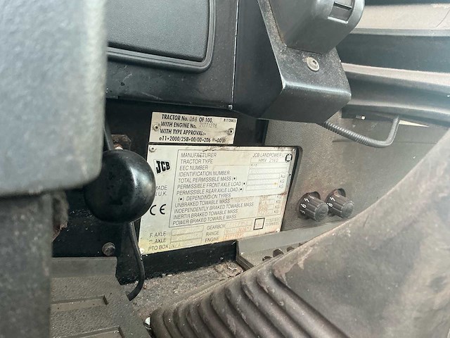 2007 jcb fasttrac fastrac 2140 hmv overige tractor - afbeelding 17 van  25