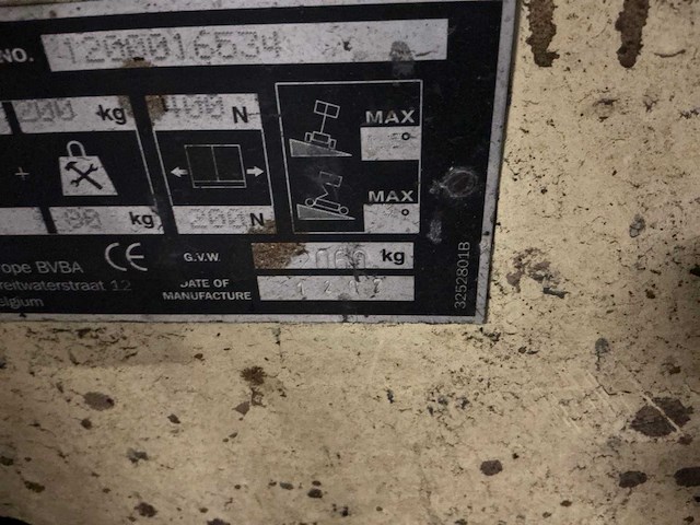 2007 jlg 2030es hoogwerker - afbeelding 8 van  9