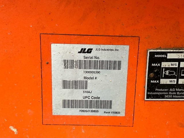2007 jlg 510 aj hoogwerker - afbeelding 26 van  45