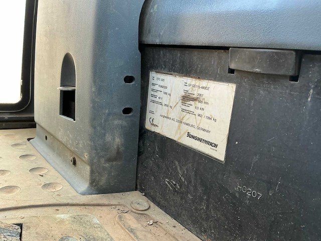 2007 jungheinrich efg 320 vorkheftruck - afbeelding 7 van  18