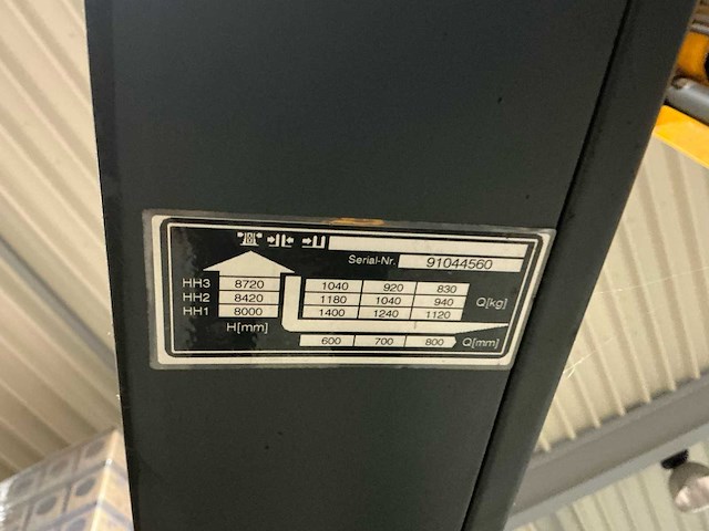 2007 jungheinrich etv 214 vorkheftruck - afbeelding 2 van  37