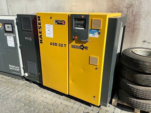 2007 kaeser asd32t sfc schroefcompressor - afbeelding 1 van  4