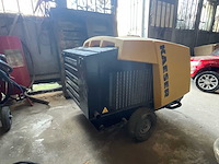 2007 kaeser m120 thermische mobiele luchtcompressor schroefcompressor - afbeelding 1 van  14