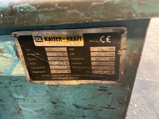 2007 kaiser+kraft 927093 afval kipcontainer - afbeelding 6 van  6
