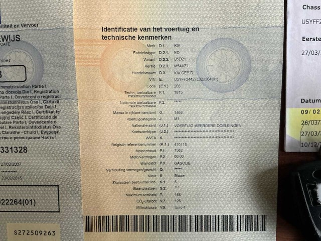 2007 kia cee’d personenauto - afbeelding 4 van  8