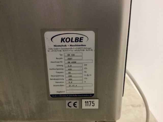 2007 kolbe sw100 vleeswolf - afbeelding 4 van  4