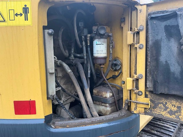 2007 komatsu pc 138 us rupsgraafmachine - afbeelding 10 van  15