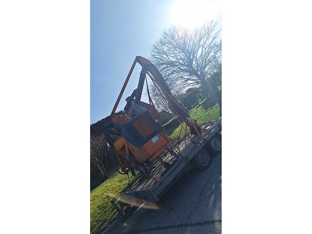 2007 kuhn ep 5262 spa maaiarm achter tractor - afbeelding 1 van  13