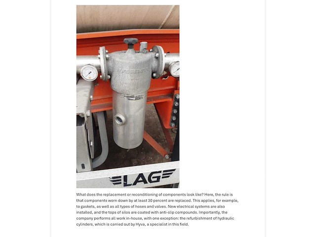 2007 lag o 3 40 02 silo trailer - volledig gereviseerd in 2020 (75165-121) - afbeelding 4 van  20