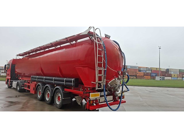 2007 lag o 3 40 02 silo trailer - volledig gereviseerd in 2020 (75165-121) - afbeelding 1 van  20