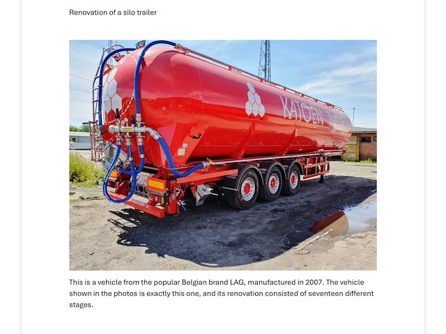 2007 lag o 3 40 02 silo trailer - volledig gereviseerd in 2020 (75165-121) - afbeelding 18 van  20