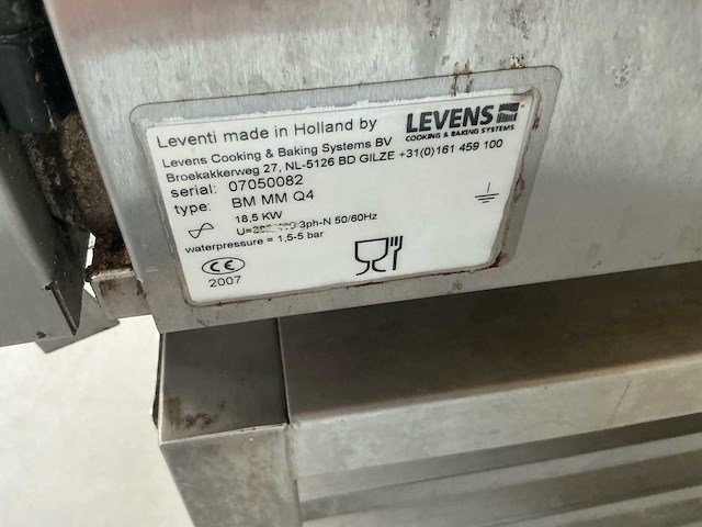2007 leventi bm bm q4 oven-steamer - afbeelding 7 van  7