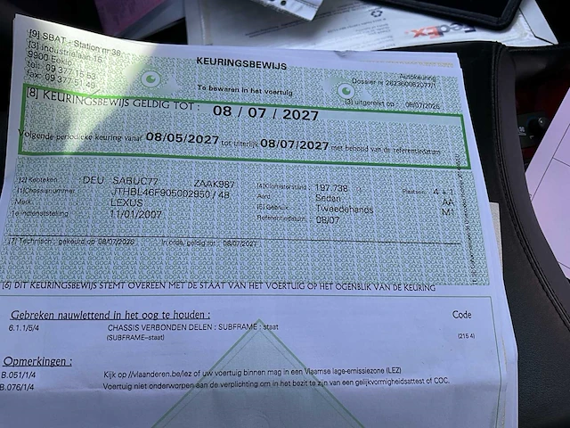 2007 lexus - afbeelding 47 van  58