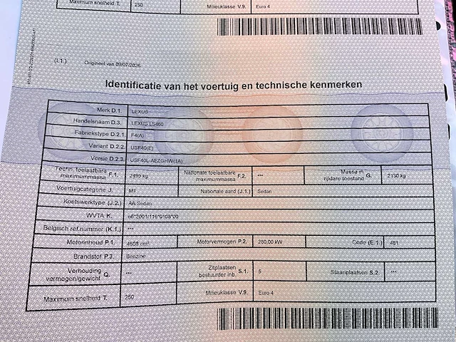 2007 lexus - afbeelding 52 van  58