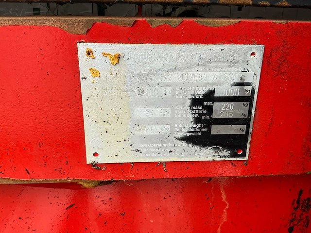 2007 linde l16 stapelaar - afbeelding 8 van  9