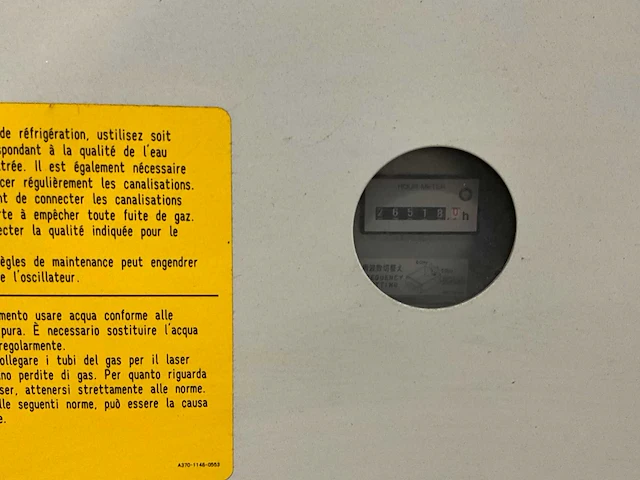 2007 lvd orion 3015 plus cnc co2-lasersnijmachine met een ge fanuc/lvd besturing - afbeelding 6 van  40