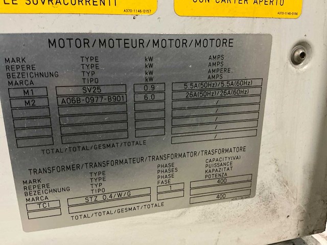 2007 lvd orion 4020 lasersnijmachine - afbeelding 3 van  13