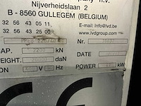 2007 lvd ppeb-efl 220/40 cnc-kantbank - afbeelding 5 van  5