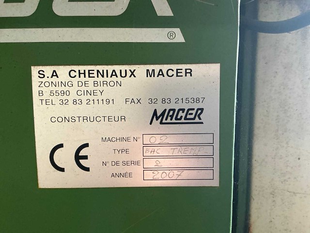 2007 macer bac tremp 02 hout impregneerbak - afbeelding 7 van  7