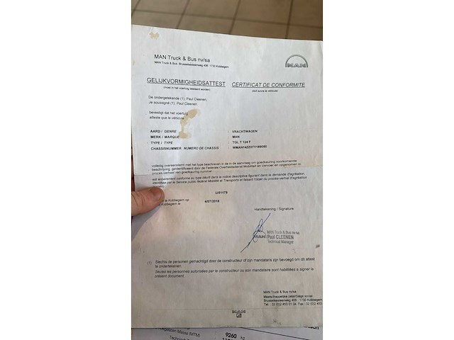 2007 man tgl takelwagen - afbeelding 6 van  20