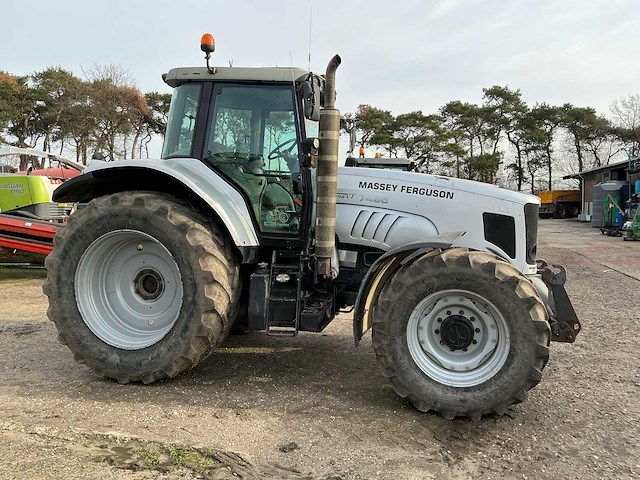 2007 massey ferguson 7495 dyna vt vierwielaangedreven landbouwtractor - afbeelding 21 van  24