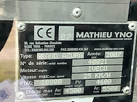 2007 mathieu yno grand azure straatveegmachine - afbeelding 11 van  19