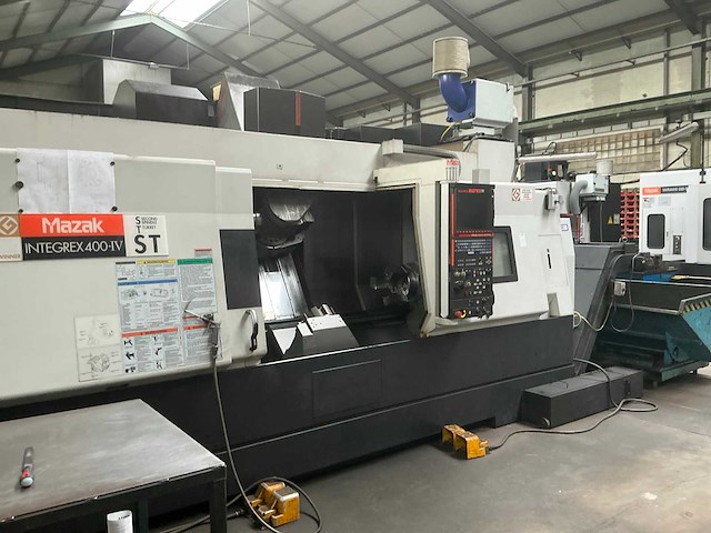2007 mazak integrex 400-iv st cnc-draaibank - afbeelding 2 van  9