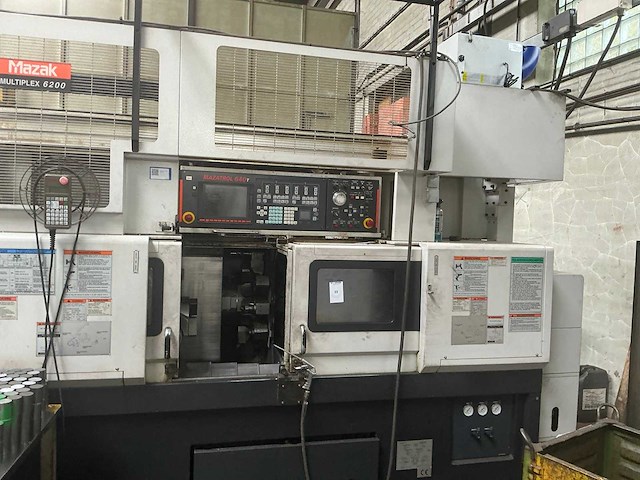 2007 mazak multiplex 6200 cnc-draaibank - afbeelding 2 van  7