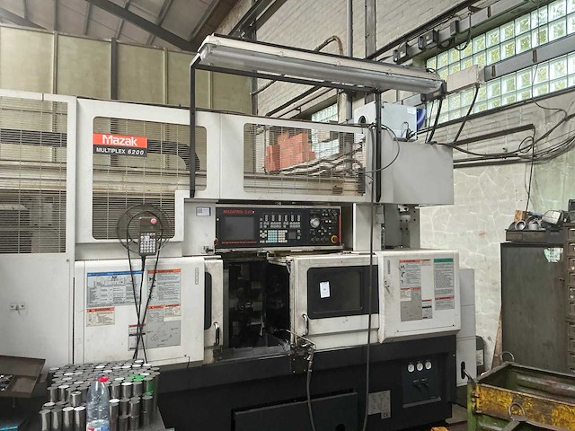 2007 mazak multiplex 6200 cnc-draaibank - afbeelding 4 van  10