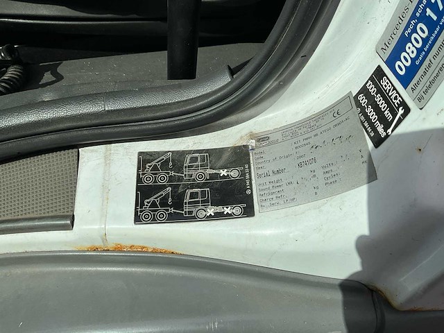 2007 mercedes atego 1018 truck - afbeelding 38 van  44