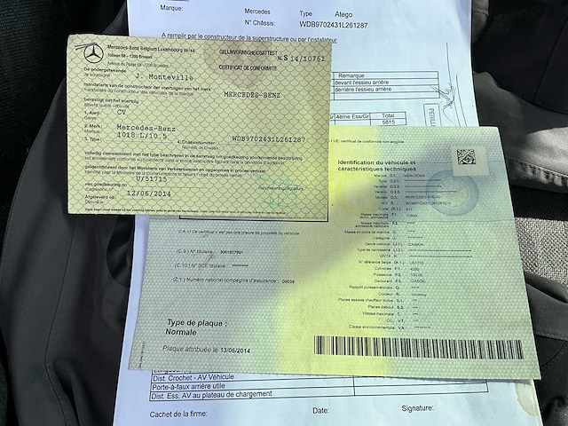 2007 mercedes atego 1018 truck - afbeelding 41 van  44