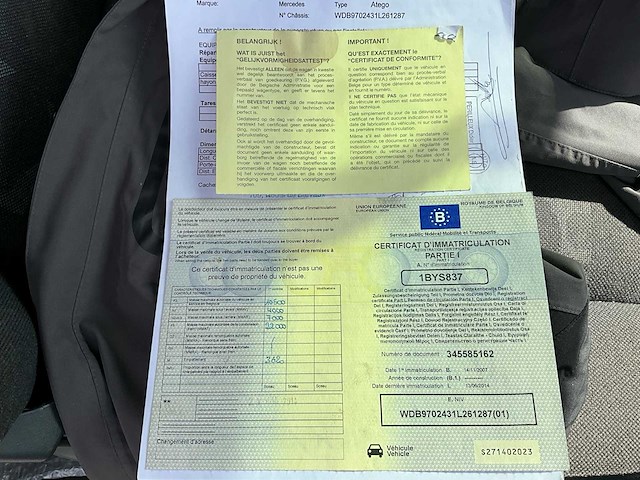 2007 mercedes atego 1018 truck - afbeelding 42 van  44