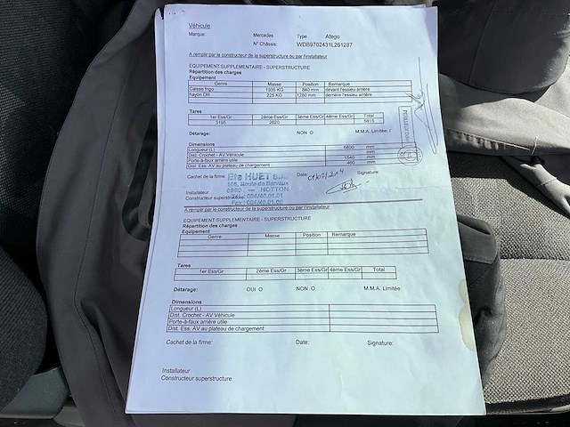 2007 mercedes atego 1018 truck - afbeelding 43 van  44