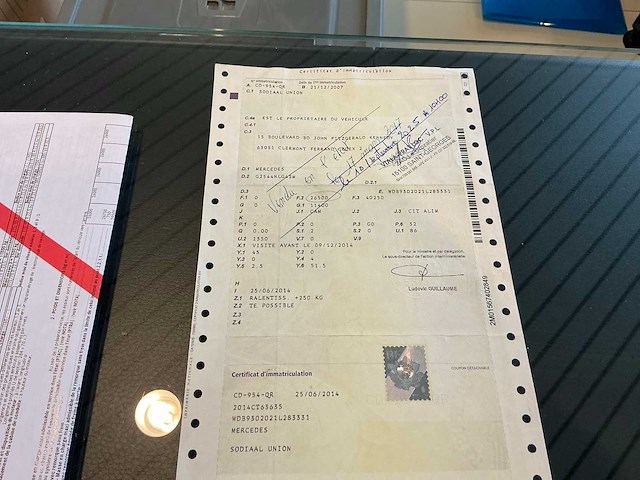 2007 mercedes-benz 2544 tankwagen - afbeelding 15 van  23