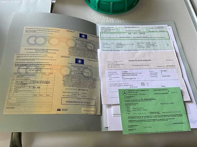 2007 mercedes benz 515 cdi brandweerwagen bestelwagen - afbeelding 17 van  24