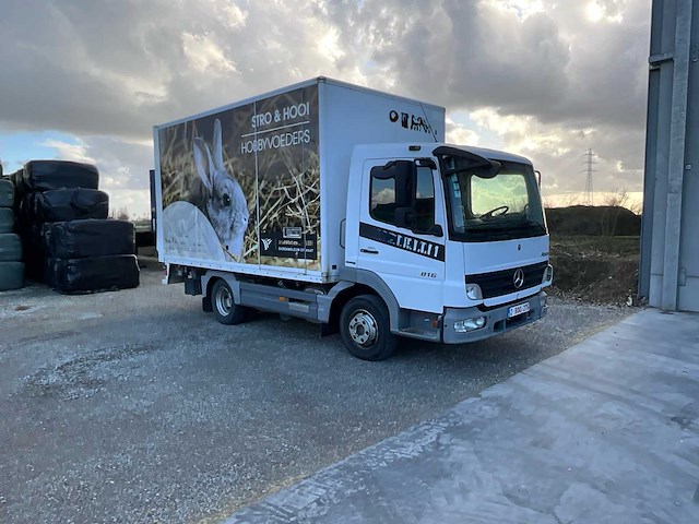 2007 mercedes-benz atego 816 (kort chassis) vrachtwagen - afbeelding 2 van  25