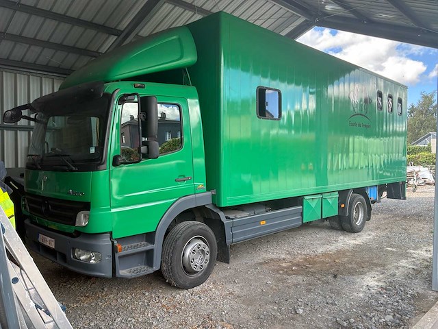 2007 mercedes-benz atego paardenwagen 1218 – 2007 – 177 pk – 354.624 km – mma 11,990 kg paardentransportwagen - afbeelding 1 van  71