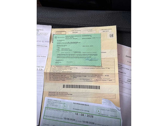 2007 mercedes-benz axor 2633 vrachtwagen - afbeelding 14 van  23