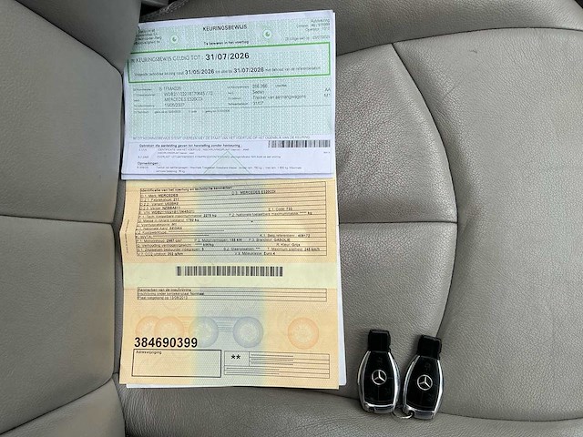 2007 mercedes-benz e320 cdi personenauto - afbeelding 19 van  26