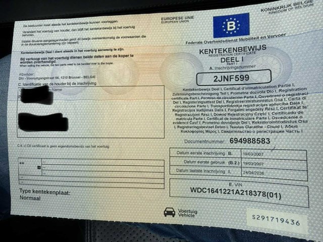 2007 mercedes ml320cdi 164 - afbeelding 5 van  7
