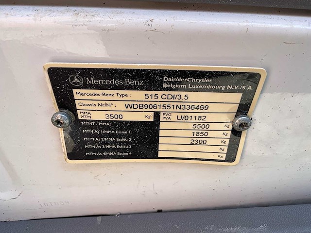 2007 mercedes sprinter - airco - trekhaak - afbeelding 46 van  53