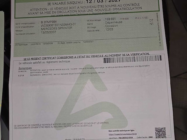 2007 mercedes sprinter 511 cdti 3.5 auto - afbeelding 23 van  26